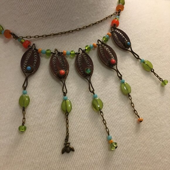 Little Mermaid Boutique Artisan Handmade OAK Necklace - Picture 4 of 10